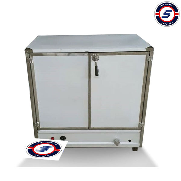 گرم نگهدارنده غذا 60 نفره 2 درب برقی گازی