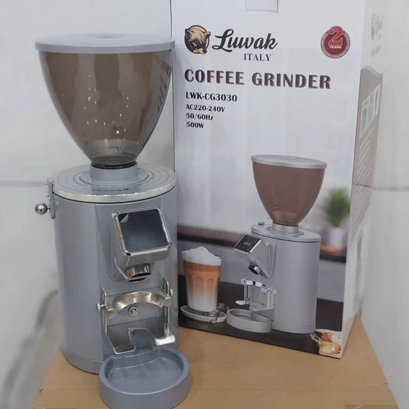 آسیاب قهوه لواک مدل LWK-CG3030 توان 500 وات طوسی
